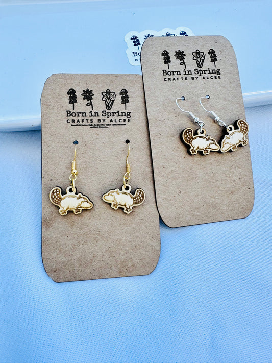 Platypus Earrings