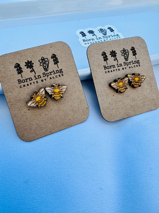 Bees Earrings